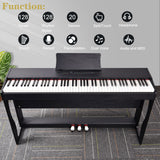 ZNTS GDP-104 88 Keys Full Weighted Keyboards Digital Piano with Furniture 73010645