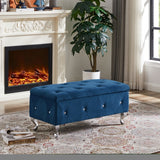 ZNTS Storage Bench, Flip Top Entryway Bench Seat with Safety Hinge, Storage Chest with Padded Seat, Bed W135964056