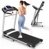 ZNTS Folding Treadmills for Home - 3.5HP Portable Foldable with Incline, Electric Treadmill for Running W215121783