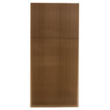 ZNTS 100 x 96 Household Application Door & Window Awnings Brown Board & Black Holder 27539880