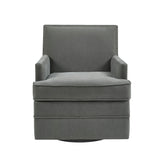 ZNTS Upholstered Swivel Chair B03548674