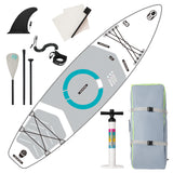ZNTS Inflatable Stand Up Paddle Board 11'x34"x6" With Accessories W144081498