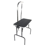 ZNTS 32" Foldable Pet Grooming Table with Adjustable Arm Black 98561703