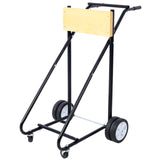 ZNTS Outboard Boat Motor Stand, Engine Carrier Cart Dolly for Storage, 315lbs Weight Capacity, w/Wheels W46565409