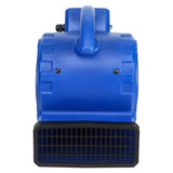 ZNTS Simple Deluxe Air Mover, 305 CFM Mini Floor Blower Fan for Water Damage, Blue, 12 Inch W1134106214