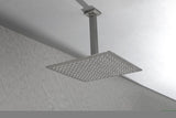 ZNTS Matte Black Bathroom Luxury Combo Set Ceiling Mounted Rainfall W92867795