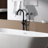 ZNTS Freestanding Bathtub Faucet with Hand Shower W1533125099