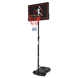 ZNTS PE Square Integrated Board 160-210cm Youth Basketball Hoop 90557462