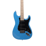 ZNTS GST Stylish Electric Guitar Kit with Black Pickguard Sky Blue 41125737