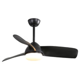 ZNTS 42 Inch Indoor ABS Ceiling Fan With 6 Speed Remote Control Dimmable Reversible DC Motor With Light W882140935