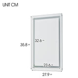 ZNTS Bathroom Vanity LED Lighted Mirror--36*28in 21S0301-36