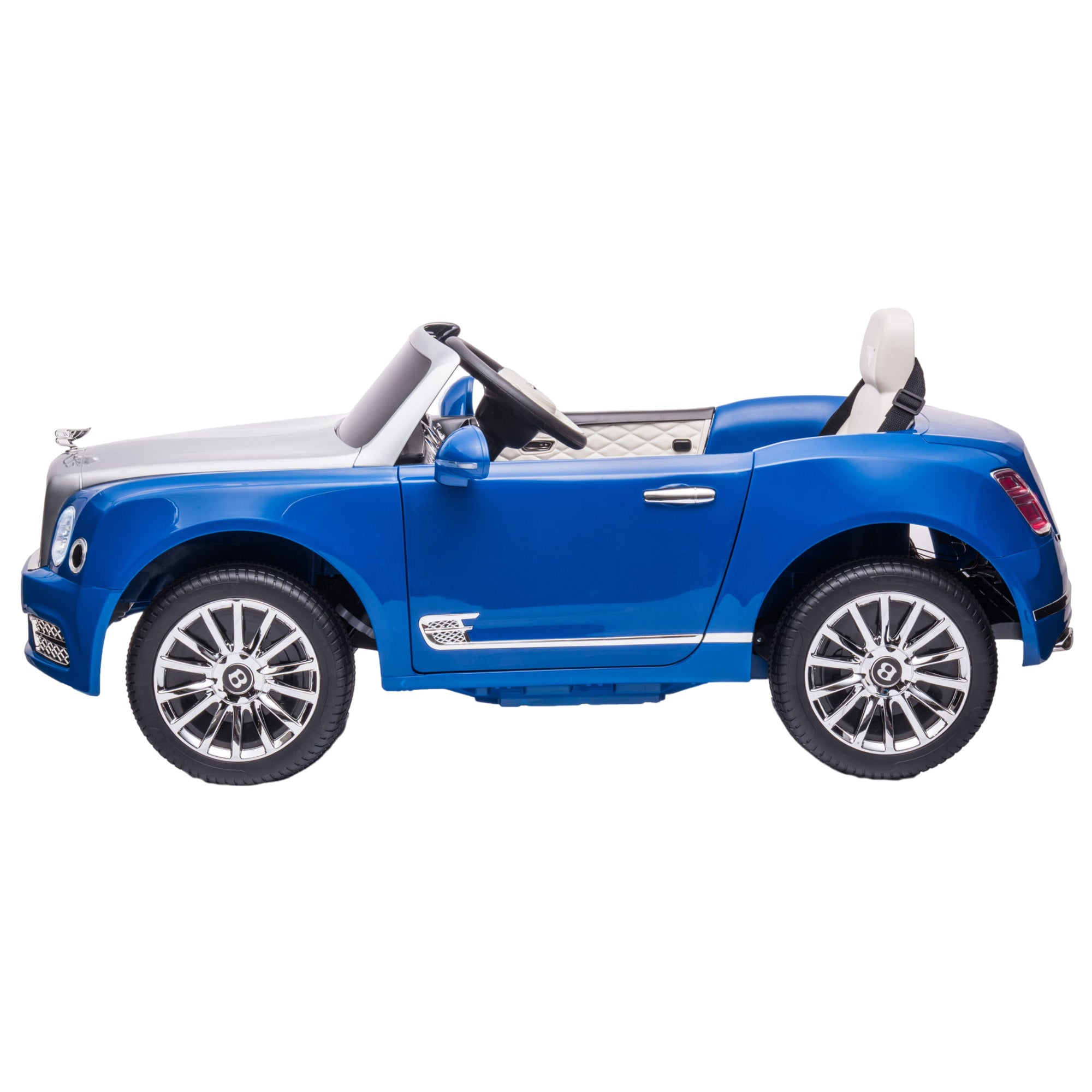 ZNTS 12V Electric Kid Ride On, Bentley Mulsanne Licenseds for Kids, Battery Powered Kids Ride-on W162982643