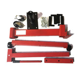 ZNTS New Shop Engine Stand 1000lb Pro Hoist Automotive Lift Rotating 4 Leg Type Motor Red 05646602