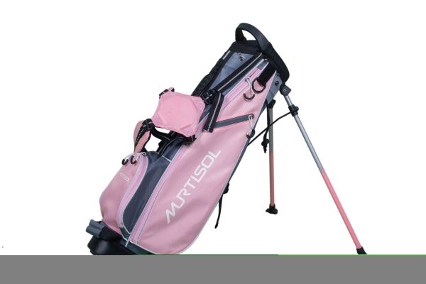 ZNTS 11-13 years old child's RH golf club 5-piece set pink W43334622