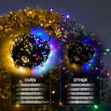 ZNTS Christmas Lights Outdoor, 197 FT 580 LED Christmas Decorations Lights/Waterproof String Fairy Lights 44505930