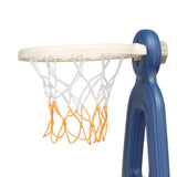 ZNTS 3 In 1 Slide and Swing Set with Basketball Hoop for 1-8 Years Old Children Indoor and Outdoor, Red & W2181139445