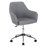 ZNTS Vanbow.Home Office Chair , Swivel Adjustable Task Chair Executive Accent Chair with Soft Seat W152164691