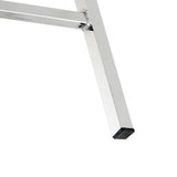 ZNTS Modern Design High Counter Stool Electroplated leg Kitchen Restaurant grey pu Bar Chair W210123599
