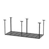 ZNTS 3x8 Overhead Garage Storage Rack, Heavy Duty Adjustable Ceiling Mounted Storage Racks, 750LBS Weight 21440771