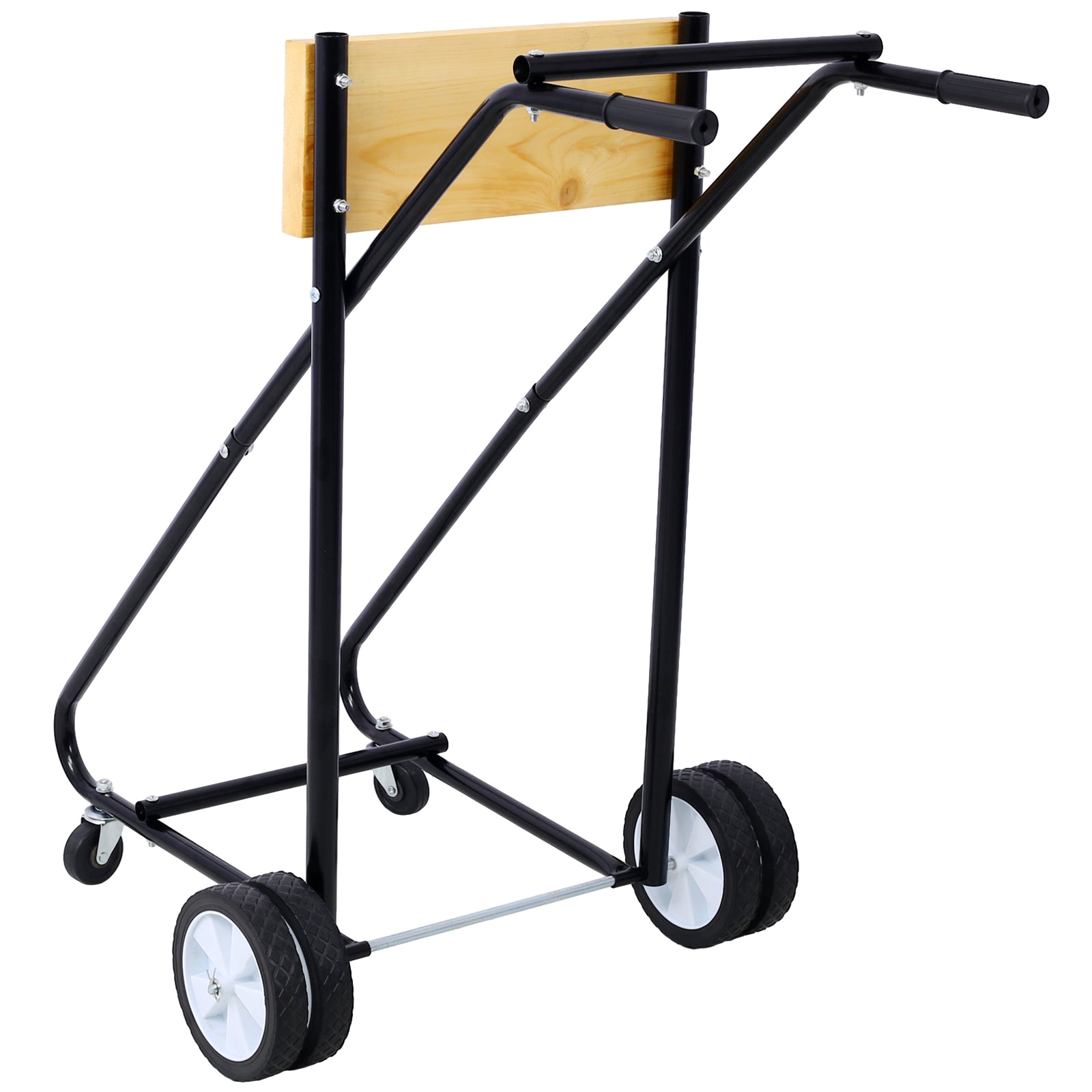 ZNTS Outboard Boat Motor Stand, Engine Carrier Cart Dolly for Storage, 315lbs Weight Capacity, w/Wheels W46565409