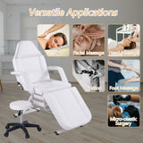 ZNTS Massage Salon Tattoo Chair with Two Trays Esthetician Bed with Hydraulic Stool,Multi-Purpose W142279832