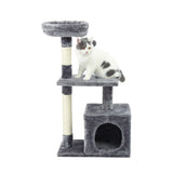 ZNTS Cat Tree, Kitty Toy Cat Scratching Post Natural Sisals Kitten Activity Tower Condo Stand Luxury 53894233