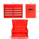 ZNTS Rolling Tool Chest, 5-Drawer Tool Box Organizer w/Lockable Wheels Sliding Drawers Detachable Top W110265911