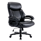 ZNTS Office Desk Chair with High Quality PU Leather,Adjustable Height/Tilt,360-Degree W1411115770