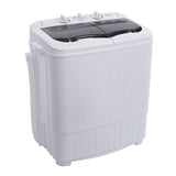 ZNTS XPB35-ZK35 14.3lbs Semi-automatic Gray Cover Washing Machine 85440975