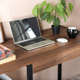 ZNTS 47.2" Home Office Desk / Computer Desk, Storage Desk Morden Style with Open Shelves Worksation, W131449652