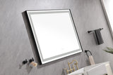 ZNTS 48*36 LED Lighted Bathroom Wall Mounted Mirror with High Lumen+Anti-Fog Separately Control W1272109929