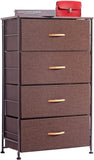 ZNTS Fabric 4 Drawers Storage Organizer Unit Easy Assembly; Vertical Dresser Storage Tower for Closet; W2181P147468