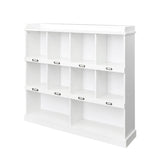 ZNTS 10-shelf Bookcase W33165697