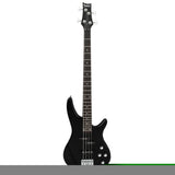 ZNTS GIB Electric Bass Guitar Full Size 4 String Black 42778381