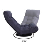 ZNTS floor chair single sofa reclining chair Japanese chair lazy sofa tatami balcony reclining chair W24417915