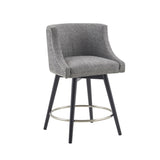 ZNTS Swivel Counter Stool B03548724