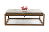 ZNTS Modrest Shepard Concrete Coffee Table B04961830