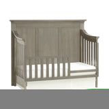 ZNTS Jackson 4-in-1 Convertible Crib Ash Gray 10700-AGY