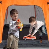 ZNTS Kids Play Tent Pop Up Portable Hexagon Playhouse for Backyard Patio Indoor Outdoor Breathable Tent W2181P154034