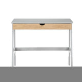 ZNTS Hilton Desk In Gray/Natural 29281-GYN