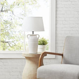 ZNTS Ceramic Table Lamp with Handles B03596577