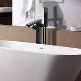 ZNTS Freestanding Bathtub Faucet with Hand Shower W1533125020