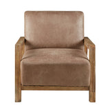 ZNTS Easton Low Profile Accent Chair B03548346