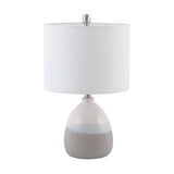 ZNTS Driggs Ceramic Textured Table Lamp B03594976