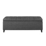 ZNTS Tufted Top Soft Close Storage Bench B03548309