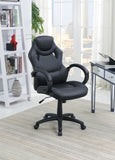 ZNTS Adjustable Heigh Executive Office Chair, Black SR011688