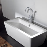 ZNTS Freestanding Bathtub Faucet with Hand Shower W1533125096