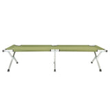 ZNTS RHB-03A Portable Folding Camping Cot with Carrying Bag Army Green 27860141