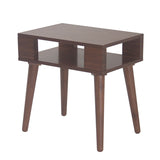 ZNTS Mid Century Wood End table B03548486