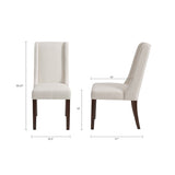 ZNTS Brody Wing Dining Chair B03548531